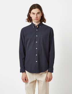 Portuguese Flannel Atlantico Shirt - Navy Blue