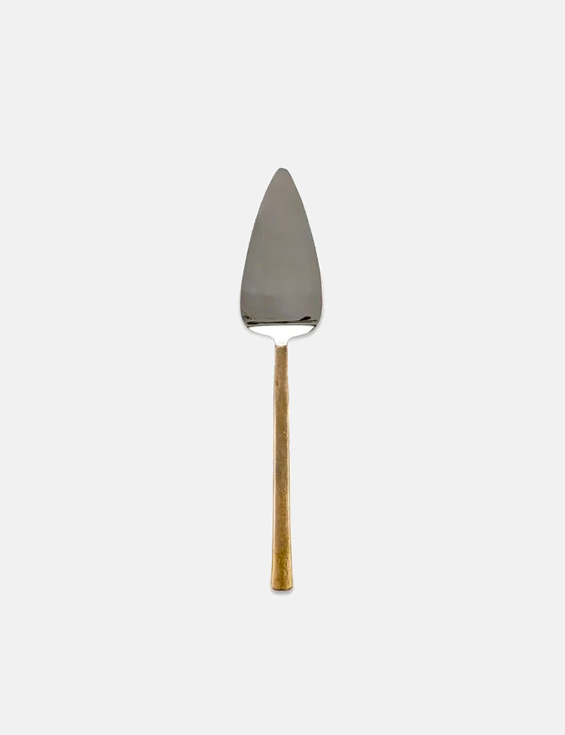 Nkuku Sirkali Cake Slice - Brushed Gold