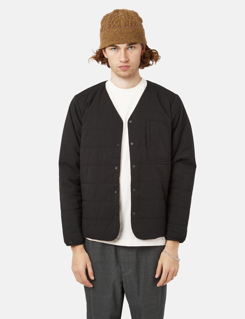Snow Peak Flexible Insulated Cardigan - Black
