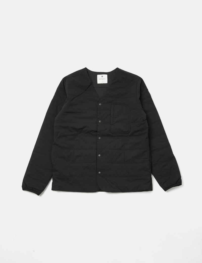 Snow Peak Flexible Insulated Cardigan - Black