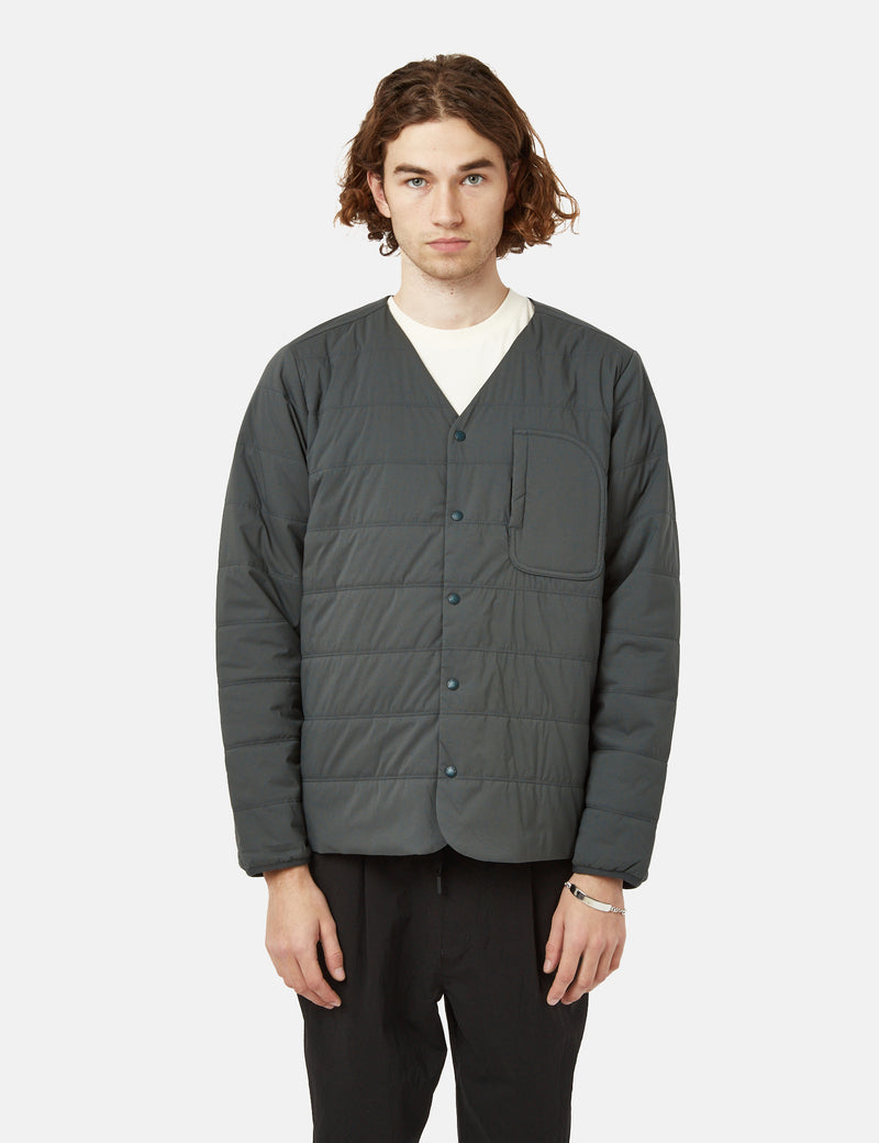 Snow Peak Flexible Insulated Cardigan - Forest Green