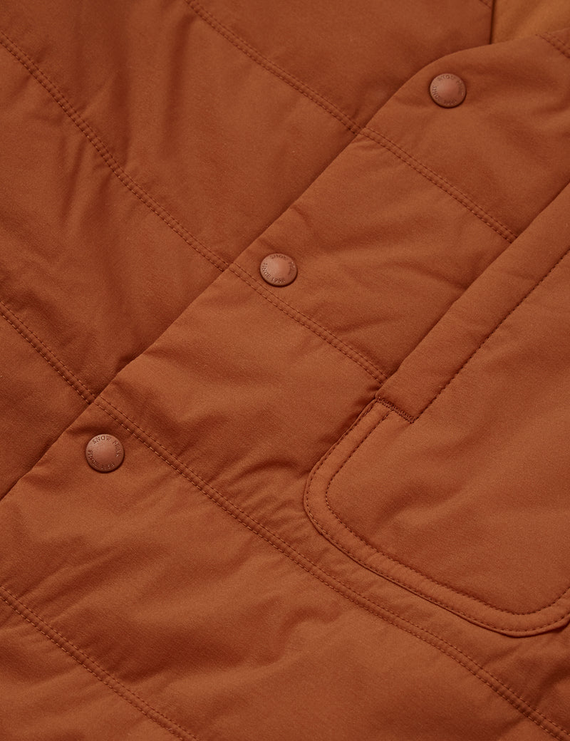 Snow Peak Flexible Insulated Cardigan - Orange