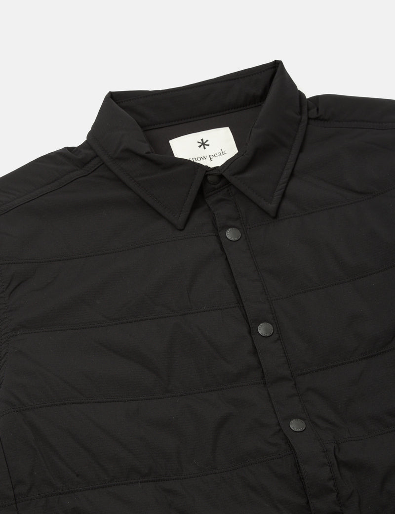 Snow Peak Flexible Insulated Shirt - Black