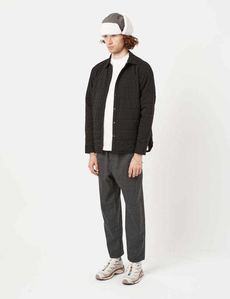 Snow Peak Flexible Insulated Shirt - Black