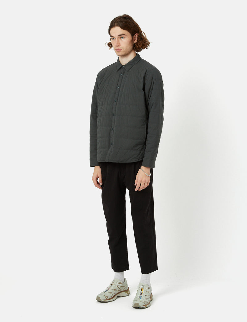 Snow Peak Flexible Insulated Shirt - Forest Green
