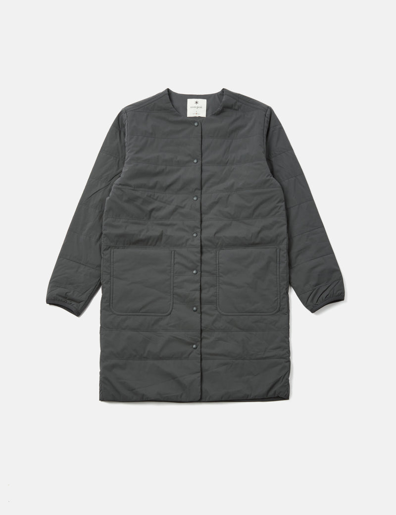 Snow Peak Women's Flexible Insulated Long Cardigan - Black
