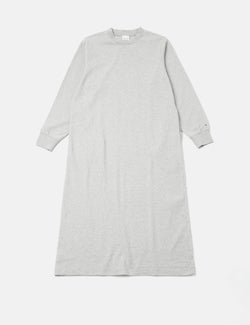 Snow Peak Women's Recycled Cotton Heavy Long Sleeve Dress - Grey