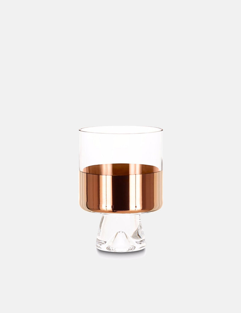 Tom Dixon Tank Low Ball Glasses (Set of 2) - Copper