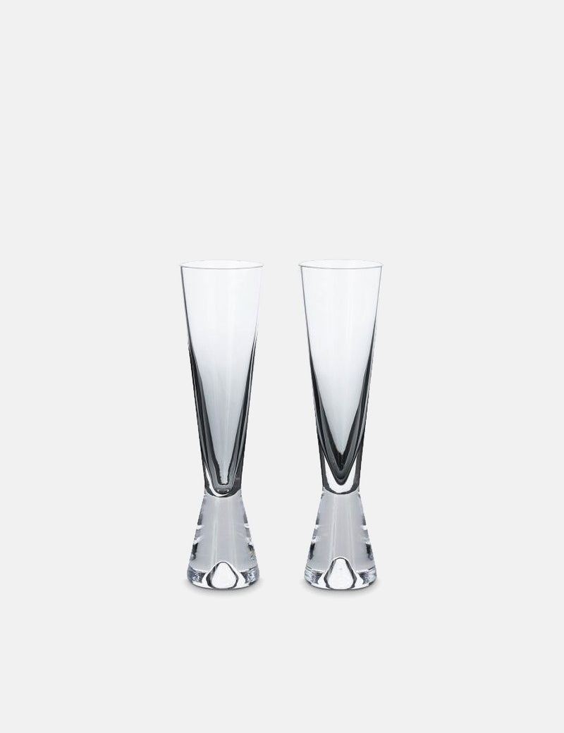 Tom Dixon Tank Champagne Glasses (Set of 2) - Black