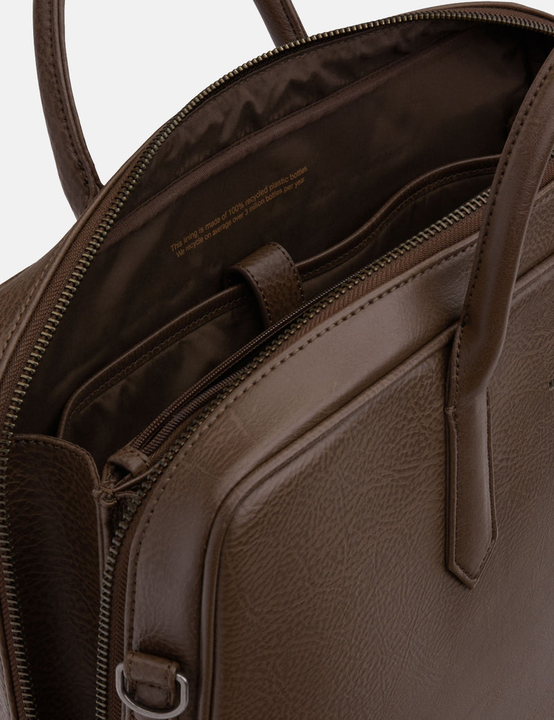Matt & Nat Tom Briefcase - Chestnut Brown