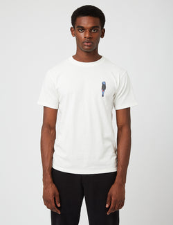 Snow Peak Pack & Carry Fireplace T-Shirt - White