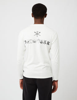 Snow Peak Camping Gear Long Sleeve T-Shirt - White