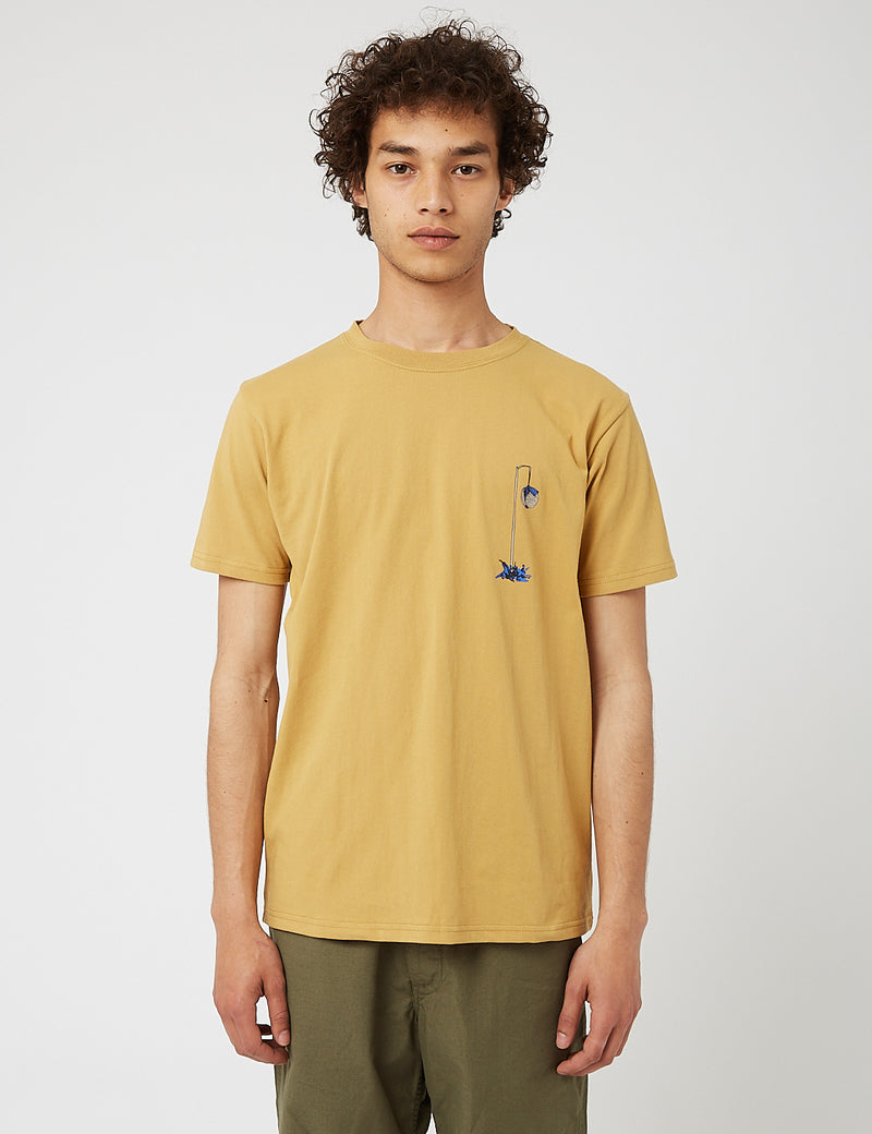 Snow Peak Pile Driver T-Shirt - Mustard