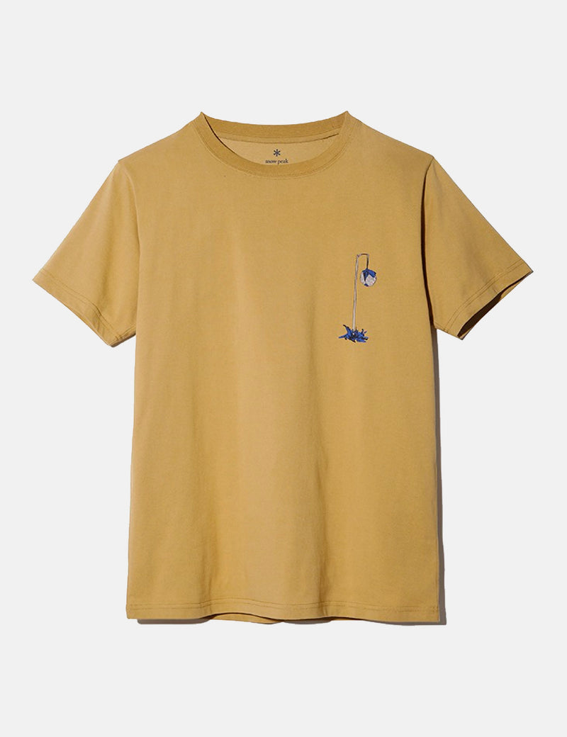 Snow Peak Pile Driver T-Shirt - Mustard