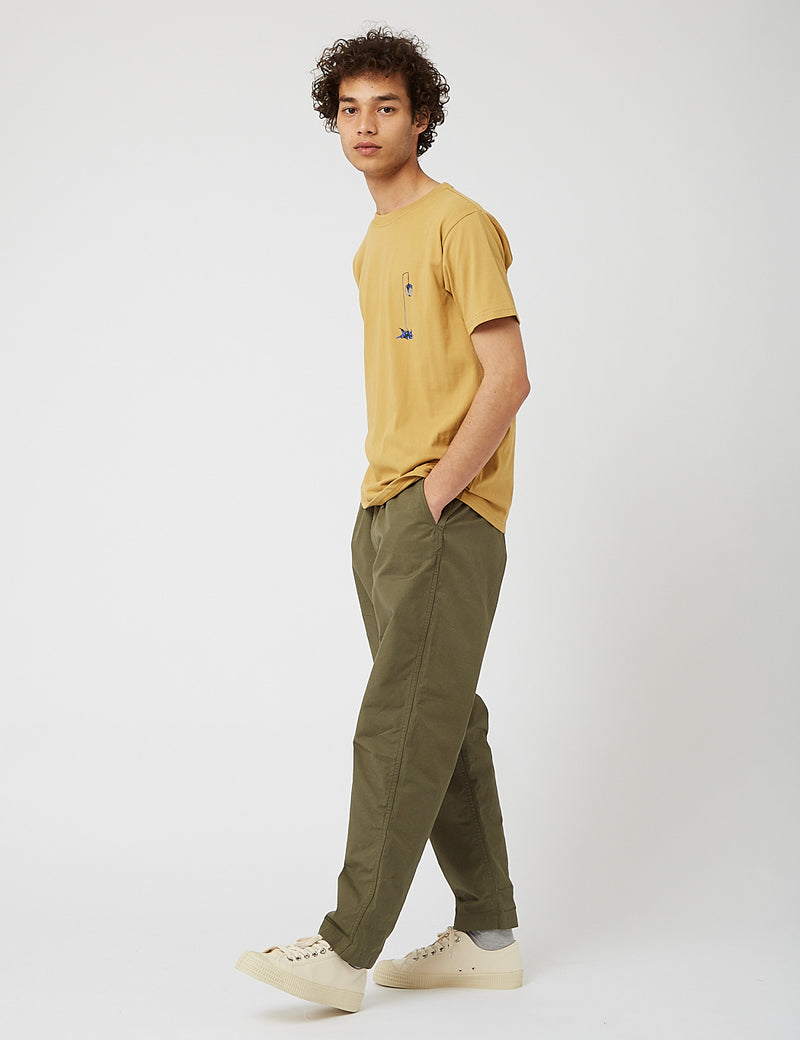 Snow Peak Pile Driver T-Shirt - Mustard