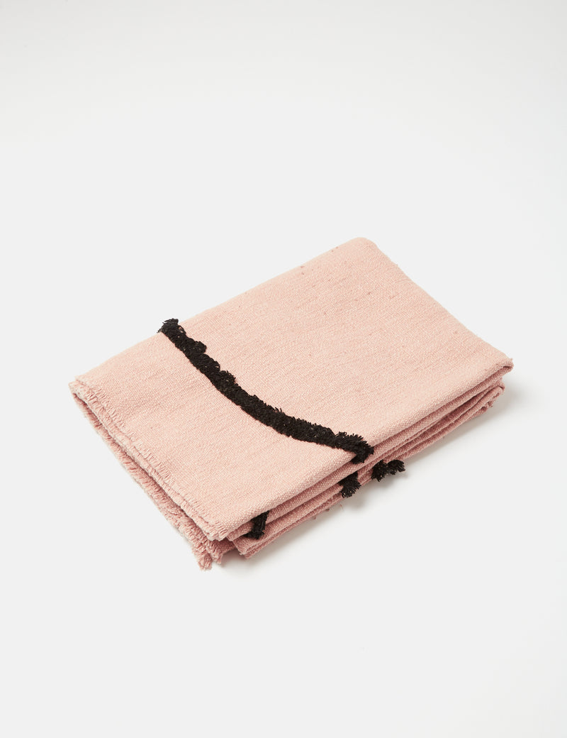 HKliving Soft Woven Throw - Nude