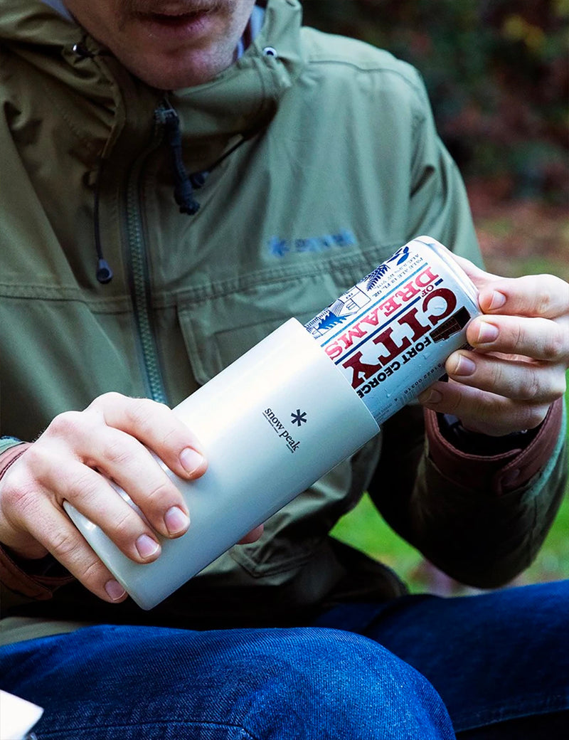 Snow Peak Kanpai Bottle 350ml - Dark Silver
