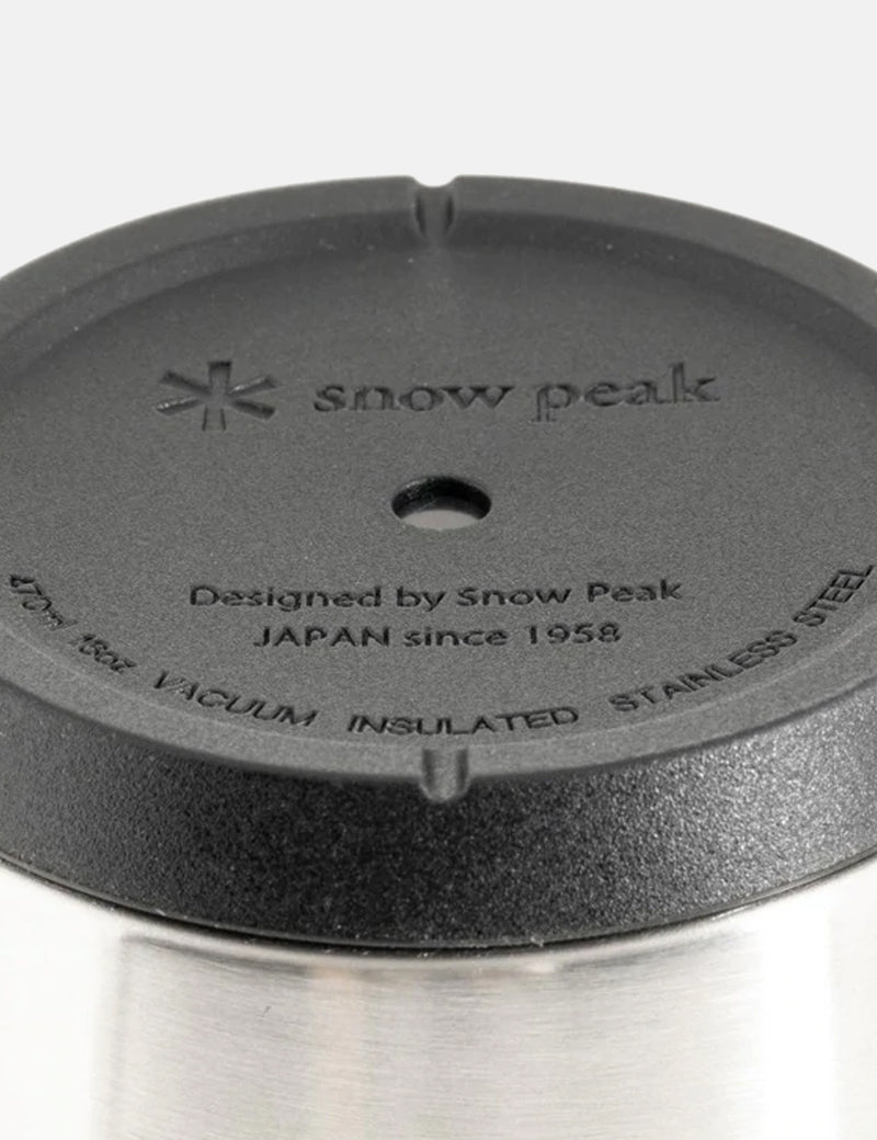 Snow Peak Vacuum Beer Tumbler 470ml - Silver
