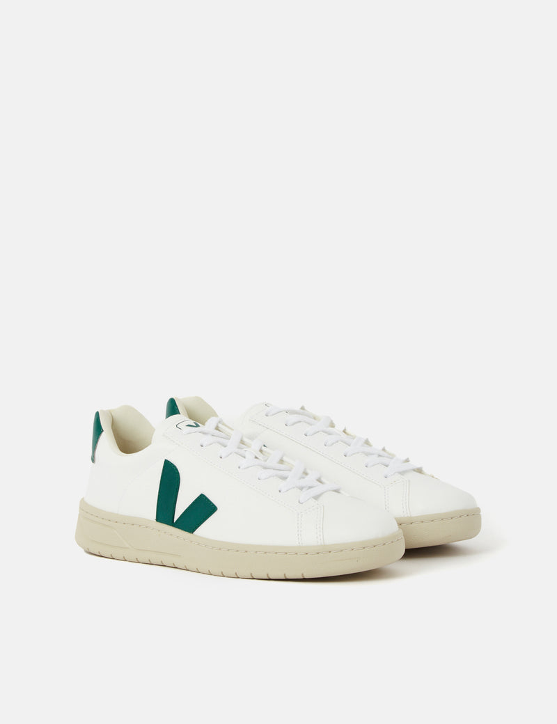 Women's Veja URCA CWL Trainers - White/Brittany