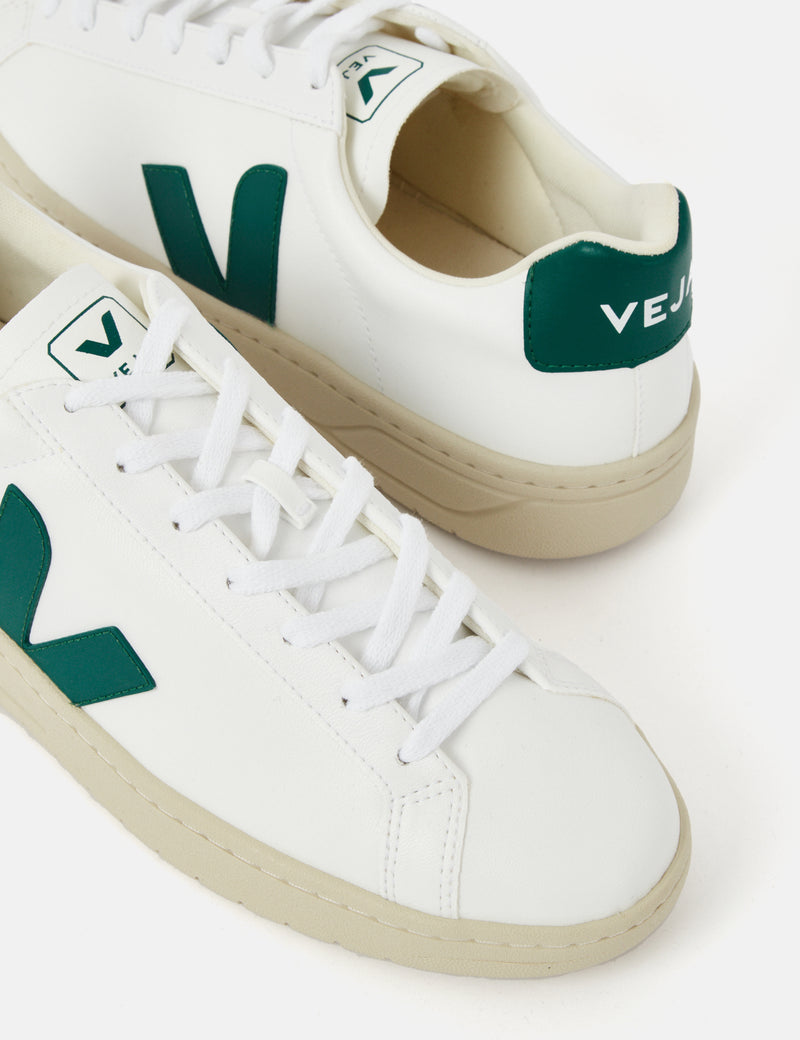 Women's Veja URCA CWL Trainers - White/Brittany