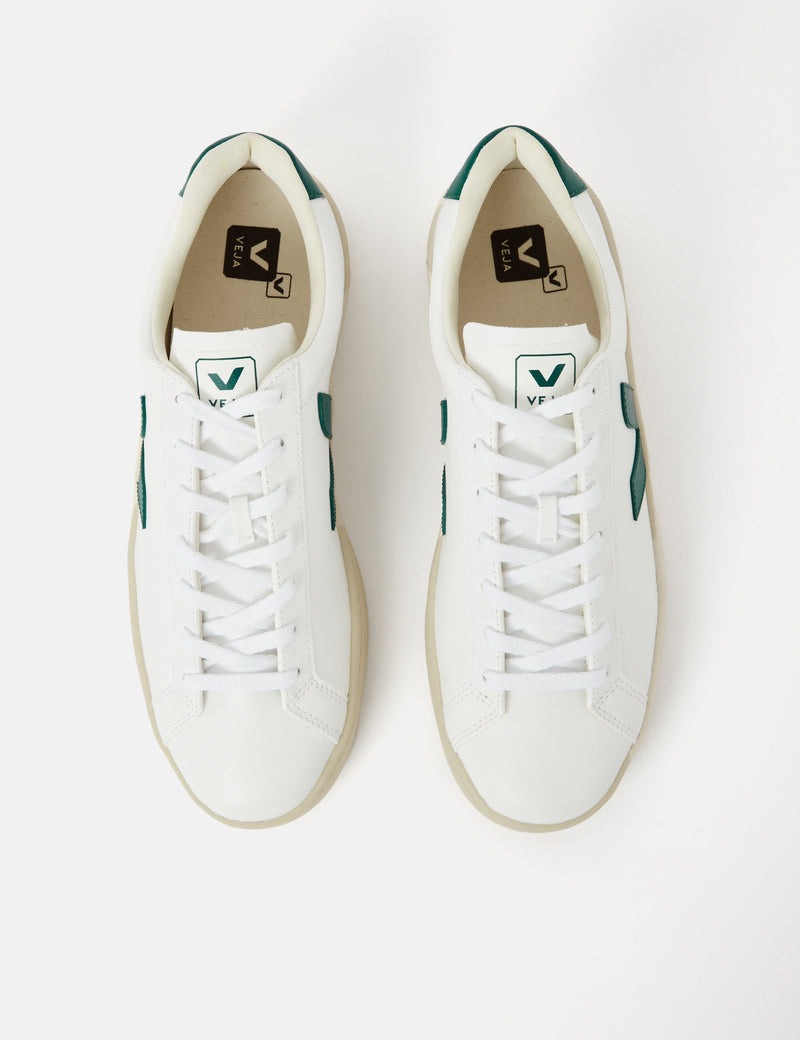 Women's Veja URCA CWL Trainers - White/Brittany