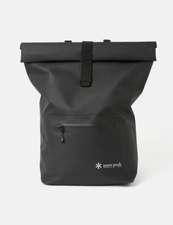 Snow Peak TPU Roll Backpack - Black