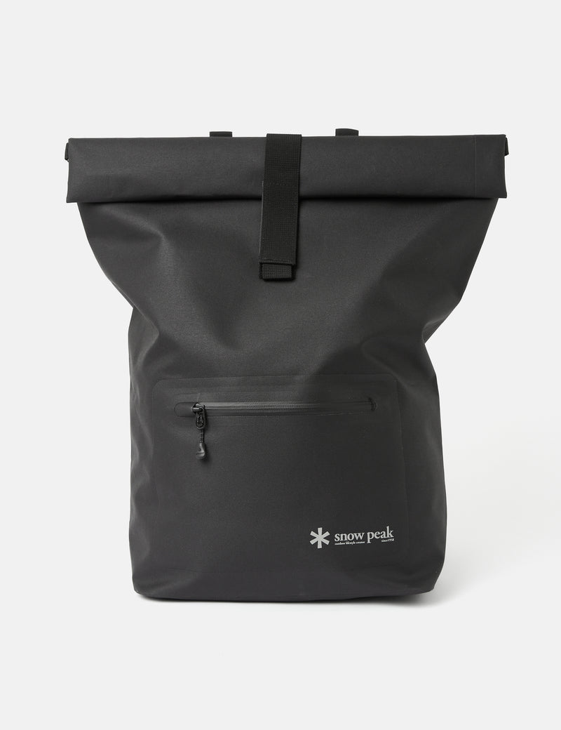 Snow Peak TPU Roll Backpack - Black