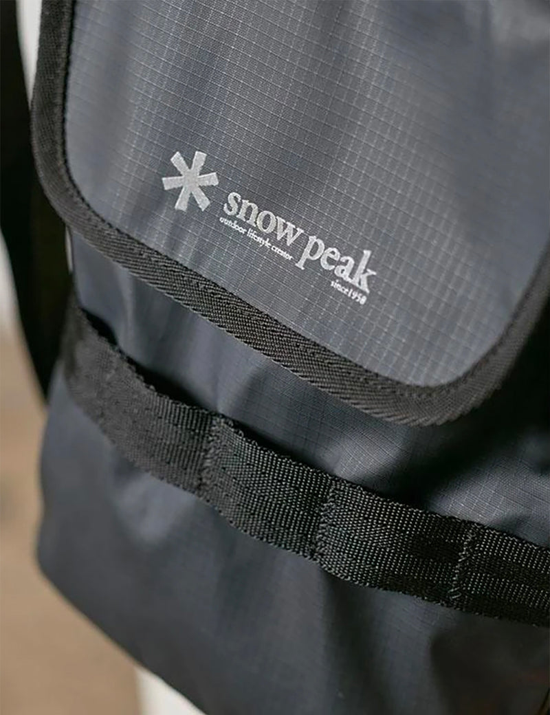 Snow Peak Mini Shoulder Bag - Black