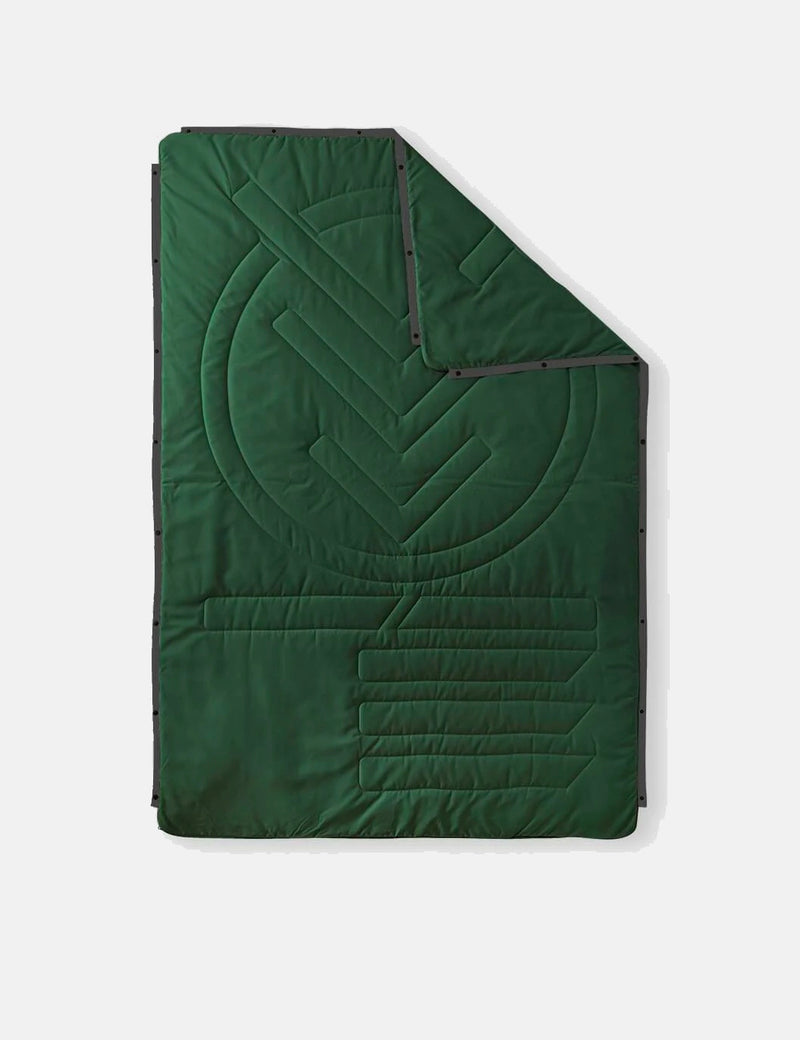 Voited Recycled Ripstop Outdoor Pillow Blanket Eden Green I Article.