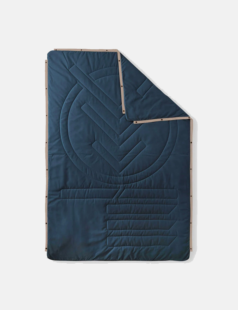 Voited Recycled Ripstop Outdoor Pillow Blanket Legion Blue Article