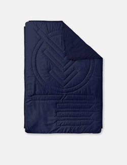 Voited Recycled Ripstop Outdoor Pillow Blanket - Dark Navy Blue