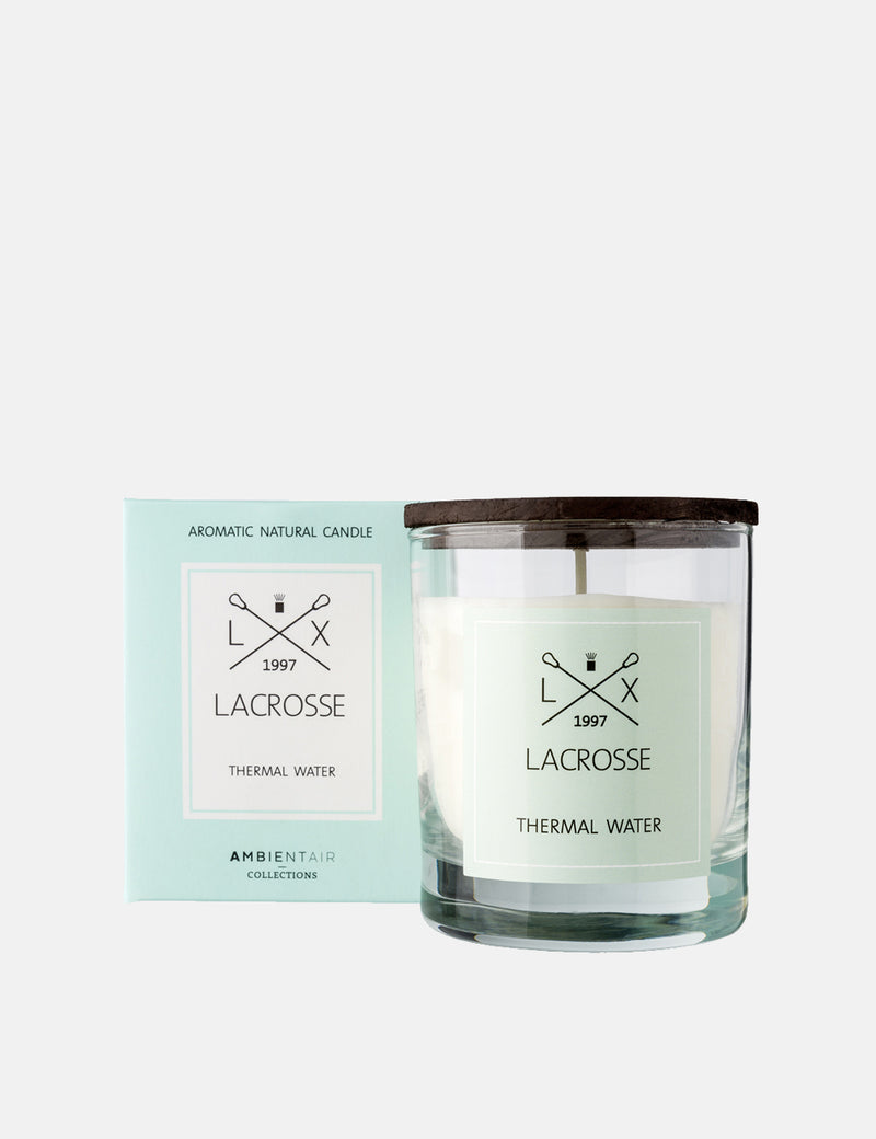 Lacrosse Glass Scented Candle - Thermal Water