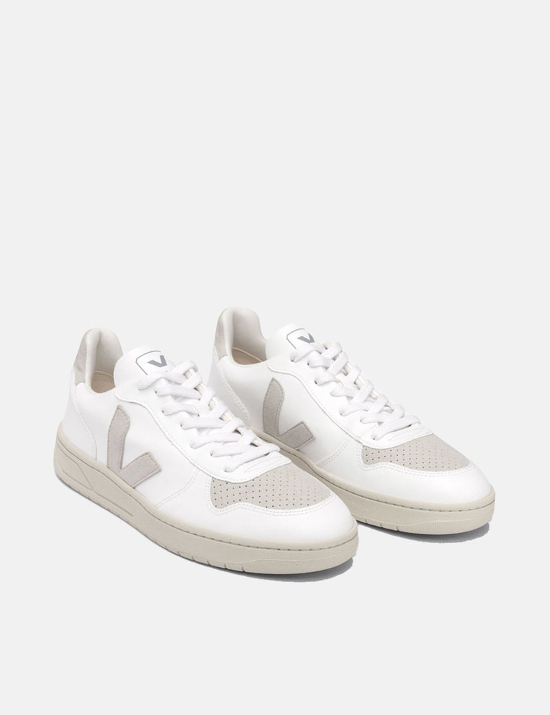 Veja V-10 CWL Trainers - White/Natural