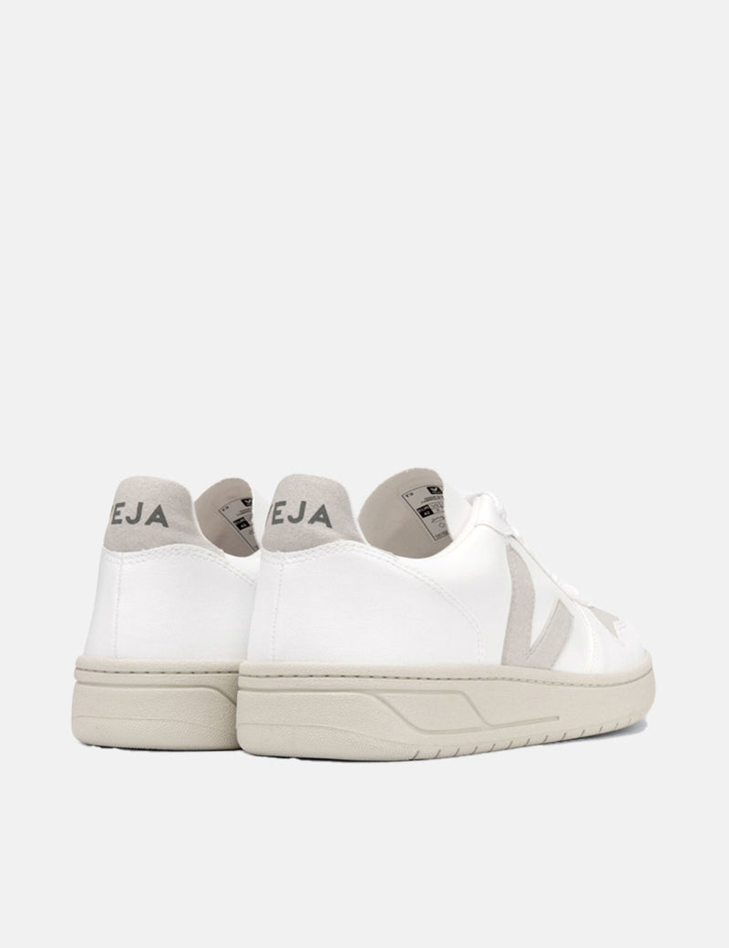 Veja V-10 CWL Trainers - White/Natural