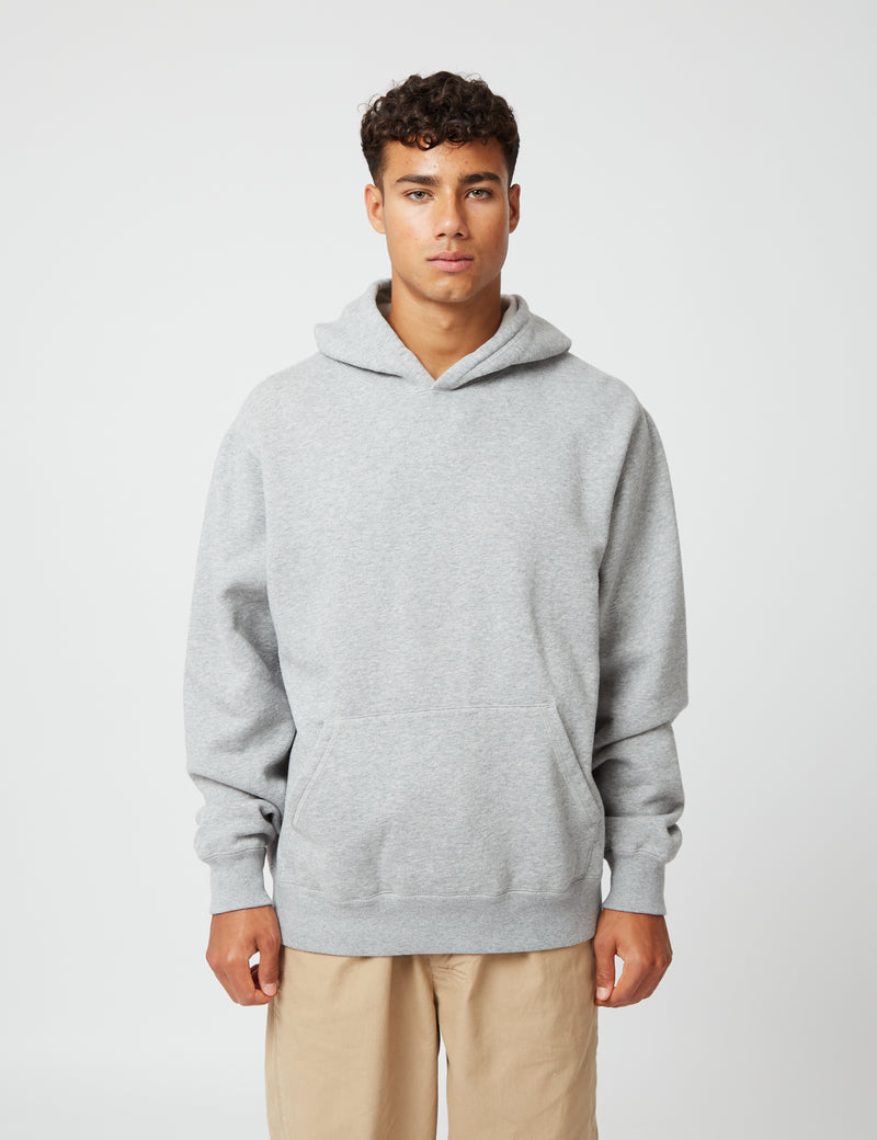Bhode Hoodie Made-in-Canada (Organic 16oz) - Archive Grey