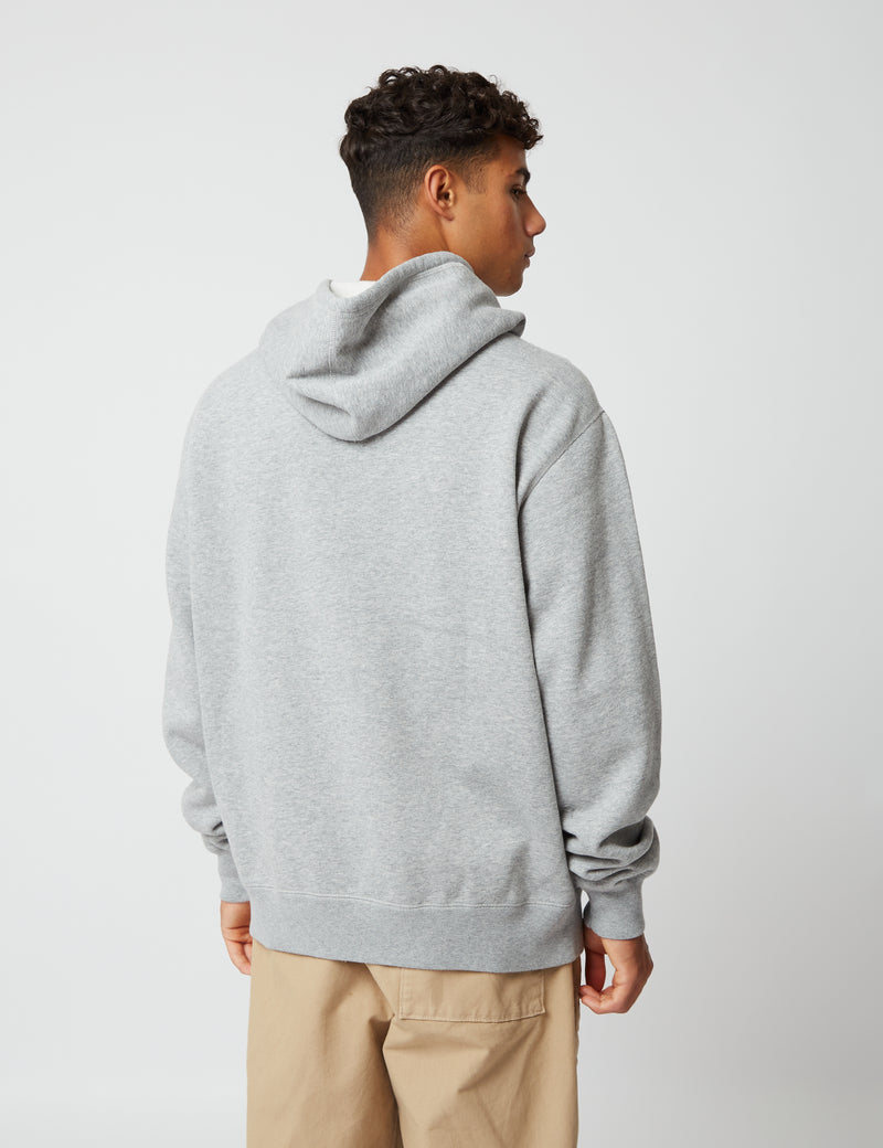 Bhode Hoodie Made-in-Canada (Organic 16oz) - Archive Grey