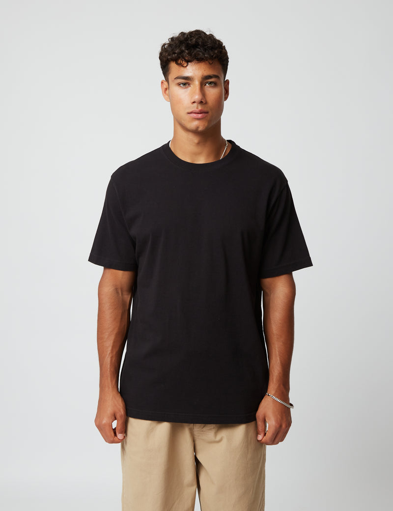 Bhode T-Shirt (Organic/Canada Origin, 9oz) - Black