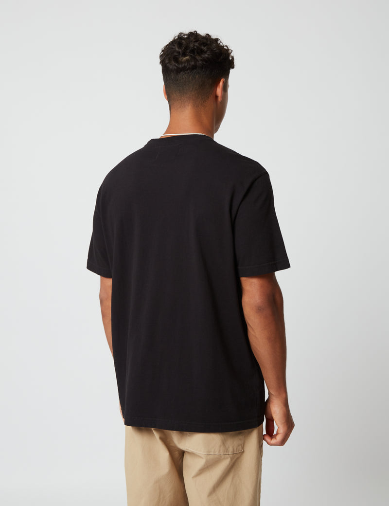 Bhode T-Shirt (Organic/Canada Origin, 9oz) - Black