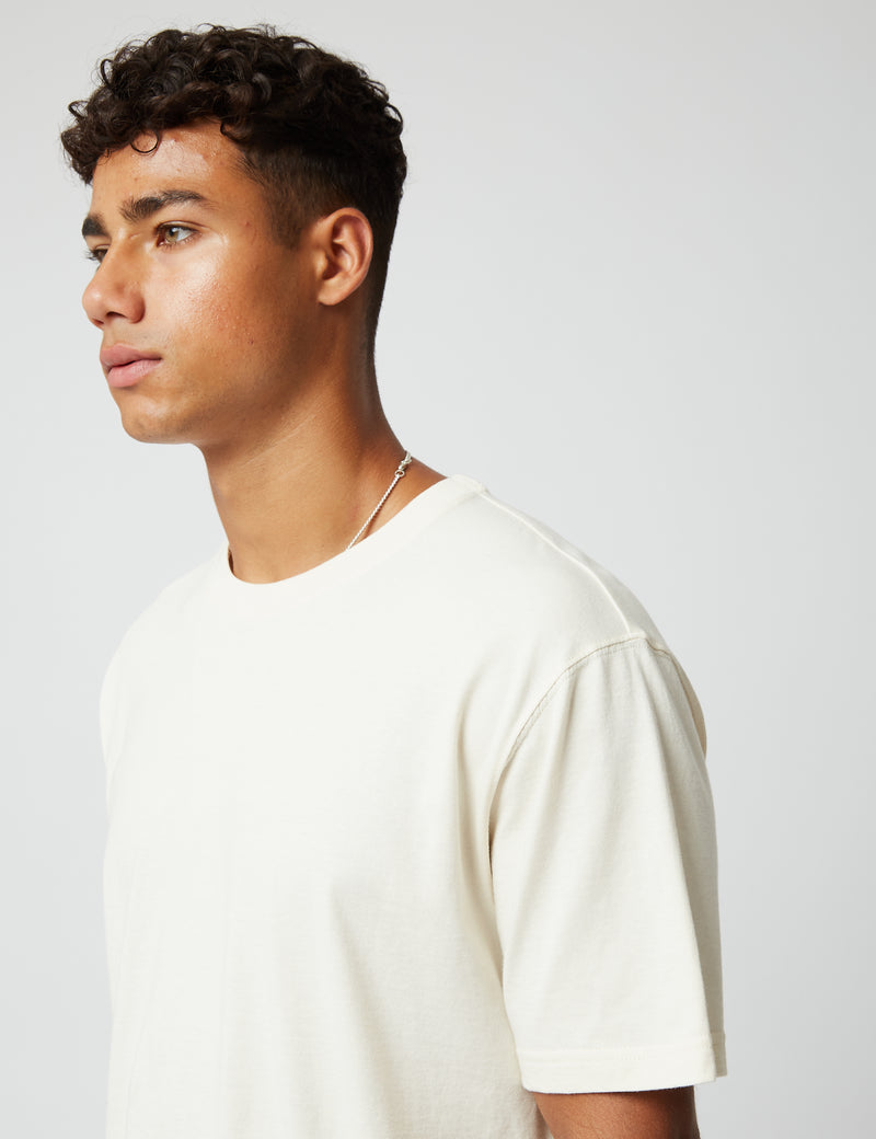 Bhode T-Shirt (Organic/Canada Origin, 9oz) - Ecru