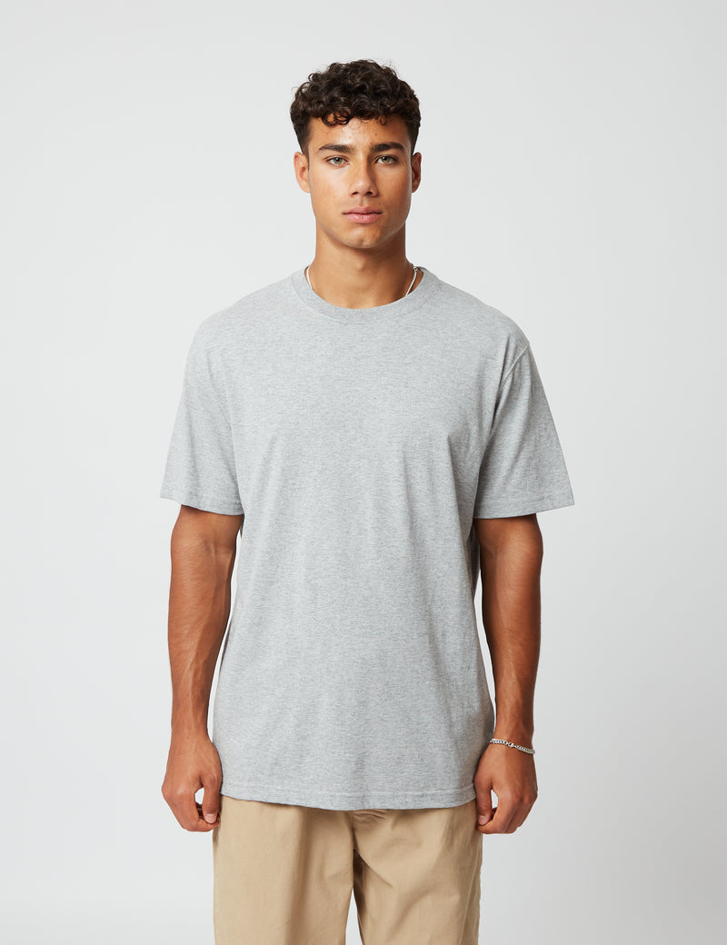 Bhode T-Shirt (Organic/Canada Origin, 9oz) - Archive Grey