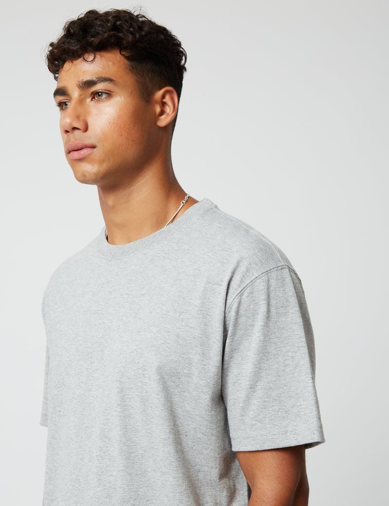 Bhode T-Shirt (Organic/Canada Origin, 9oz) - Archive Grey