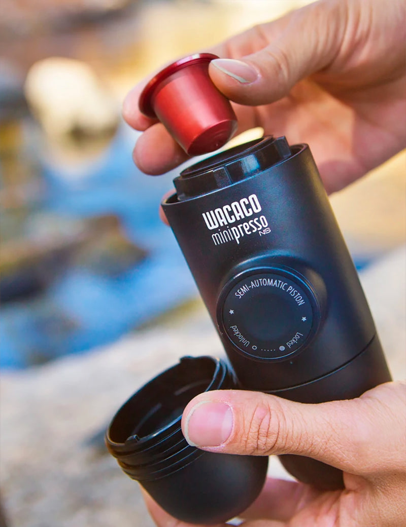 Wacaco Minipresso NS Portable Espresso Machine - Black
