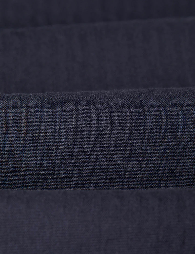 Wax London Kurt Organic Cotton Trouser (Tapered) - Navy Blue
