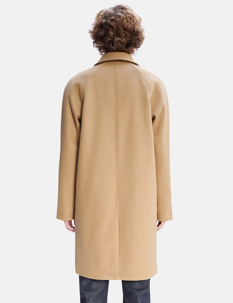 A.P.C. Auster Mac Coat Heathered Beige Article