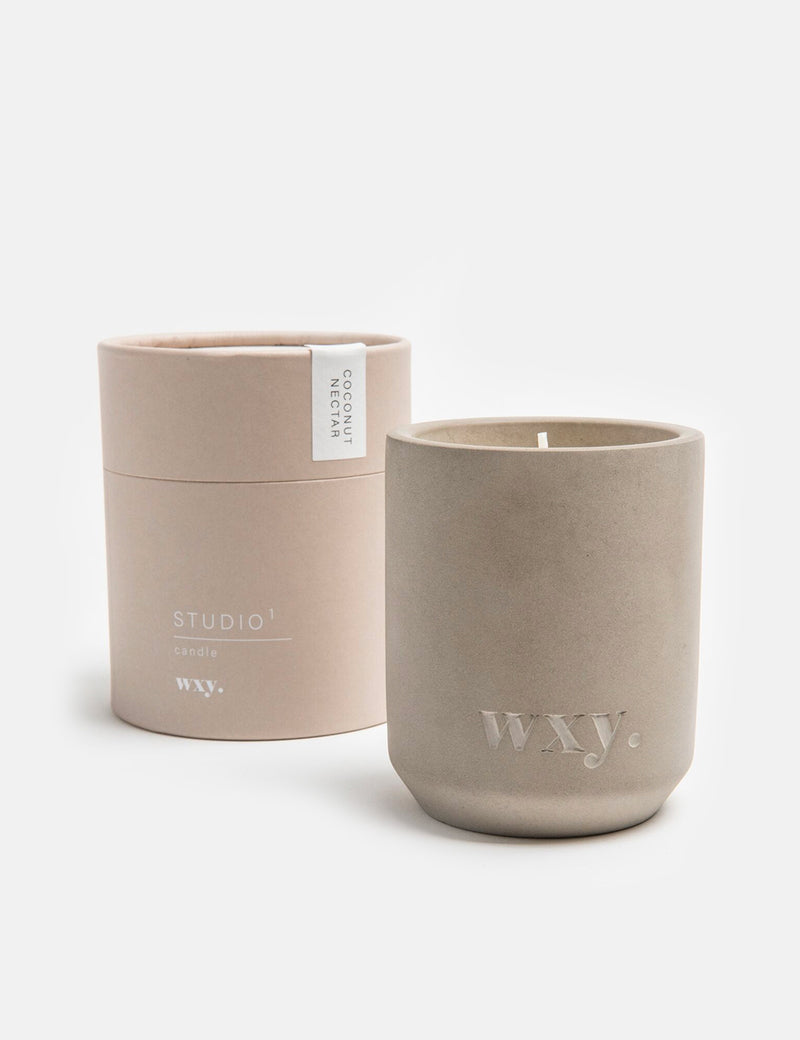 wxy. Studio 1 Candle (10.5oz) - Coconut Nectar