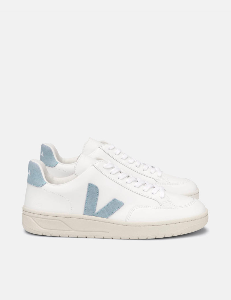 Veja V-12 B-Mesh Trainers - Extra White/Steel