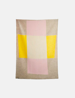 ZigZagZurich Bauhaused 3 Wool Blanket by Michele Rondelli & Sophie Probst